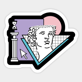 Memphis Pattern 79 / 80s Retro Sticker